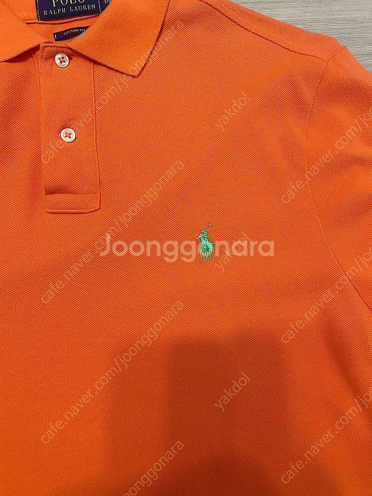 폴로 랄프로렌 오렌지 폴로티 M--2
