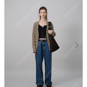 새옷)더바넷 케이트 와이드 레그 데님팬츠 라지사이즈-Katie Wide-Leg Denim Pants