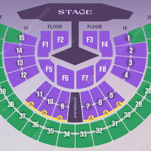 임영웅 서울 콘서트 토요일 22일 F4구역 2열 2연석