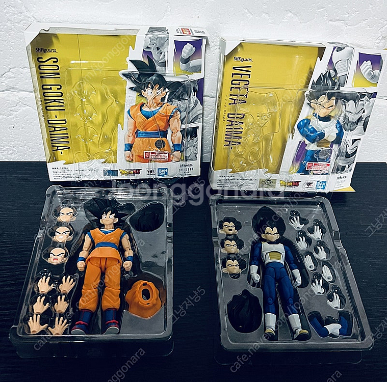 SHF 드래곤볼 다이마(성인버전) 손오공, 베지터 판매...--1