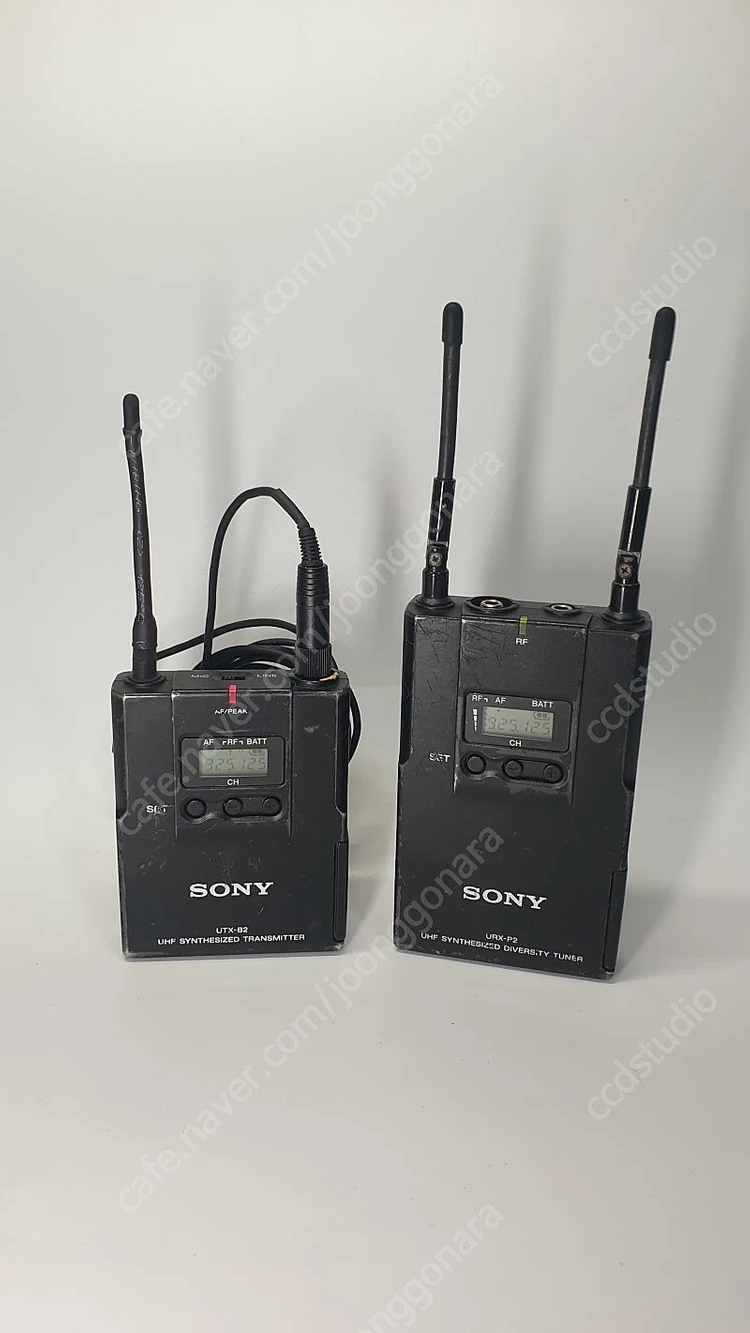 소니 무선 마이크 900MHz UTX-B2/URX-P2 이미지
