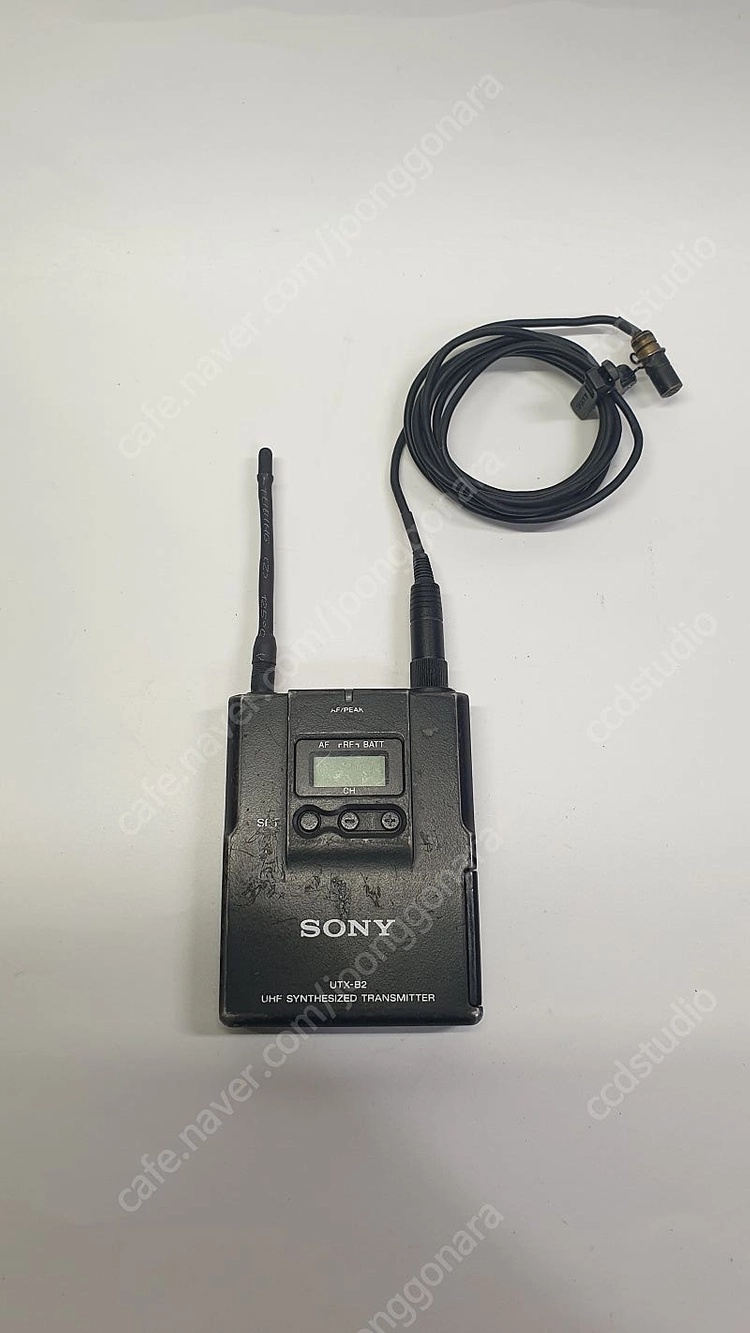 소니 무선 마이크 900MHz UTX-B2/URX-P2 이미지