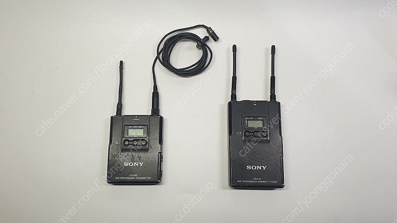 소니 무선 마이크 900MHz UTX-B2/URX-P2 이미지