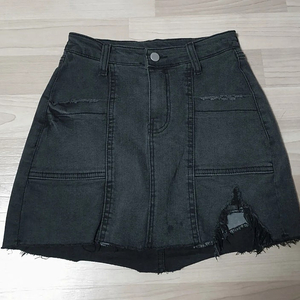 청 치마바지 S 사이즈
