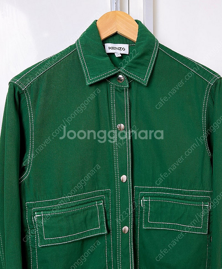 겐조 우먼 스티치 셔츠 자켓--3