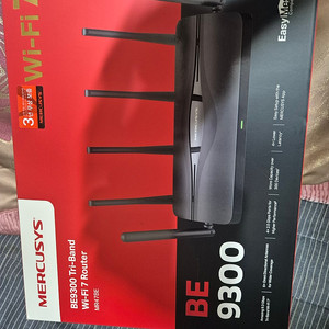 머큐시스 be9300 wifi7 공유기