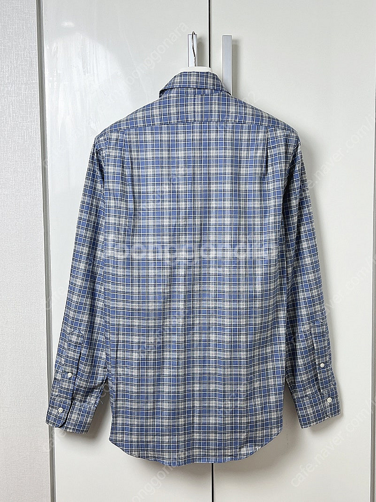 폴로 체크셔츠 S 95~100--3