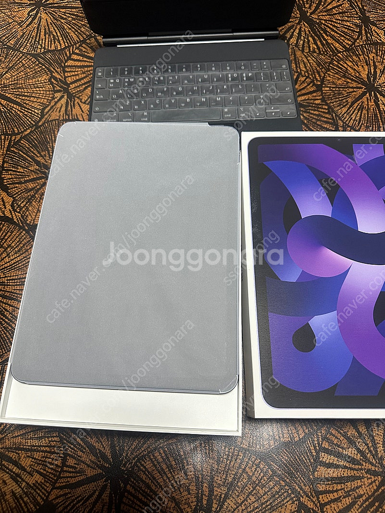 아이패드 에어 5세대 퍼플 셀룰러+애케플 이전가능(내용필)--0