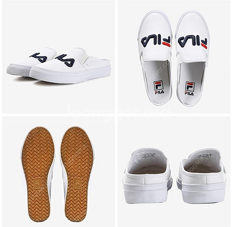 휠라 FILA 클래식 킥스 뮬 블로퍼 남성 270사이즈...--0