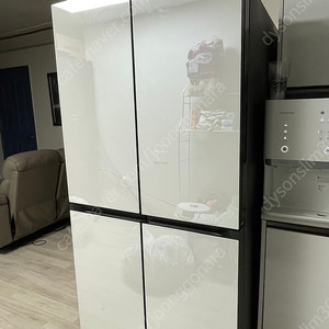 삼성 비스포크 4도어 삼성 비스포크 글램 4도어 냉장고 868L (모델명 RF85T9203AP, 2021년식)