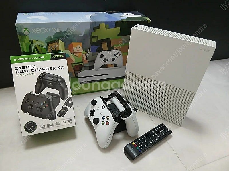 Xbox One S 1TB 게임3/컨트롤러2/배터리팩/...--0