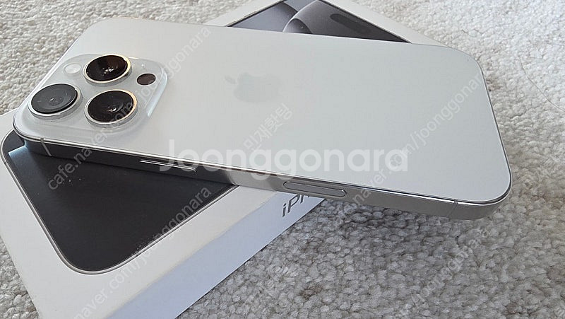 (자급제)아이폰 16 프로 256GB 화이트(애케플)--4