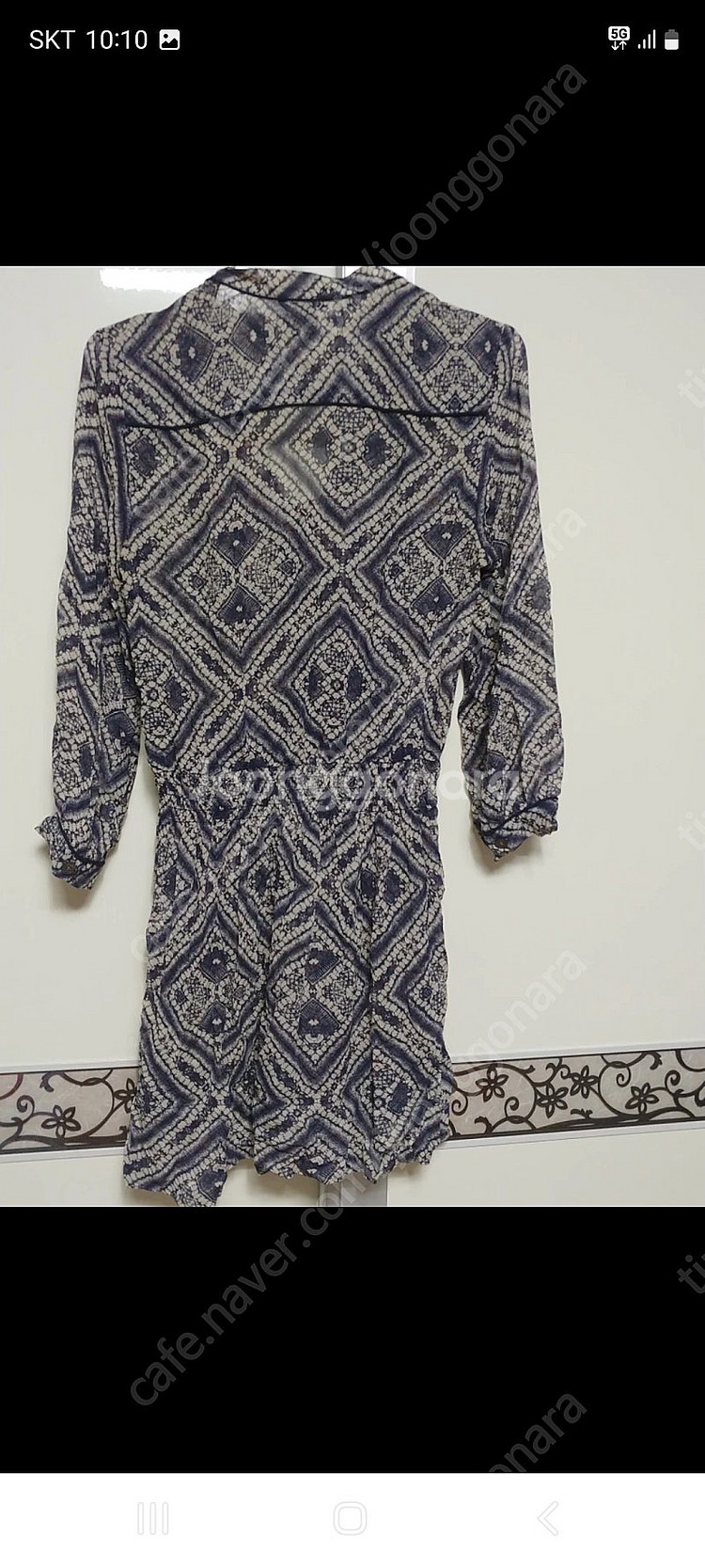 클럽모나코 실크 블라우스--1