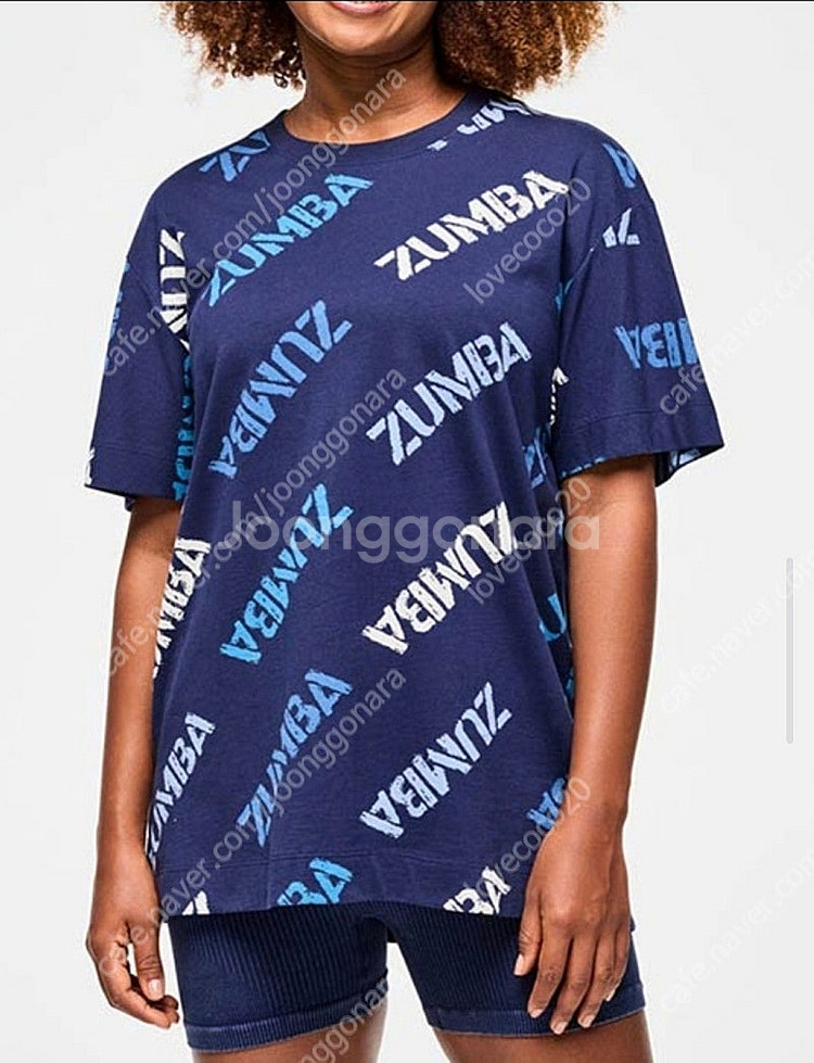 줌바웨어 티셔츠 XL 새상품--0