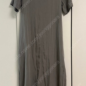 썸제이 반팔 원피스 차콜