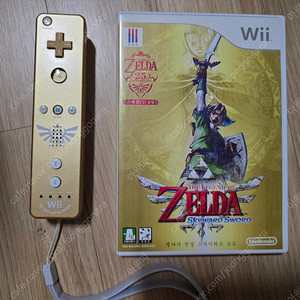 닌텐도위 wii 젤다의 전설 스카이워드 소드 25주년 한정판
