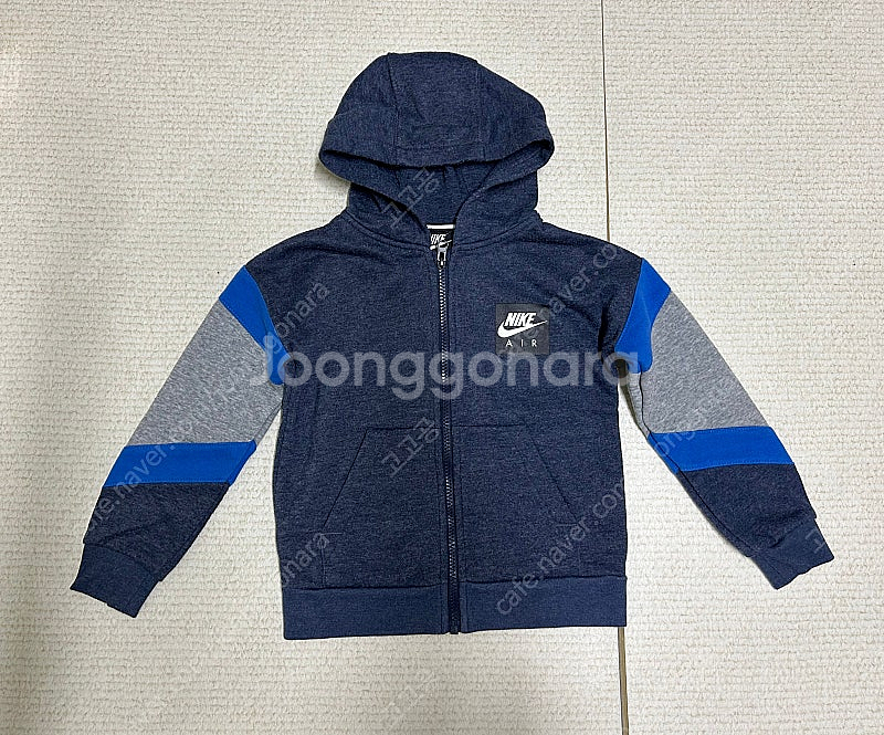 나이키 키즈 집업 기모 플리스 후디 집업 3-4YRS--1