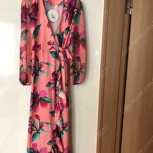 *새옷 랭앤루 플로럴 플라워 맥시엘프 원피스 드레스 휴가룩 휴양지 바캉스