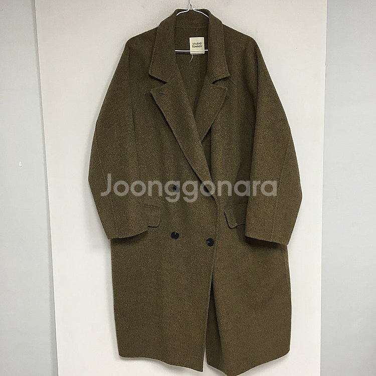 스튜디오톰보이 더블버튼 앙고라 울 코트 F / 랑방 마인 오브제 타임 럭키슈에뜨 산드로 마쥬 오르 시에 시스템--0