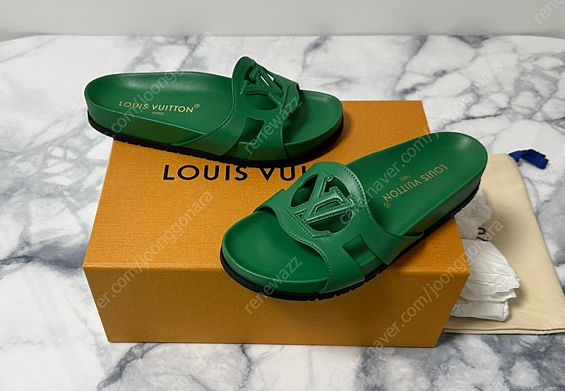 [37] 루이비통 이솔라 플랫 슬리퍼 새상품 이미지