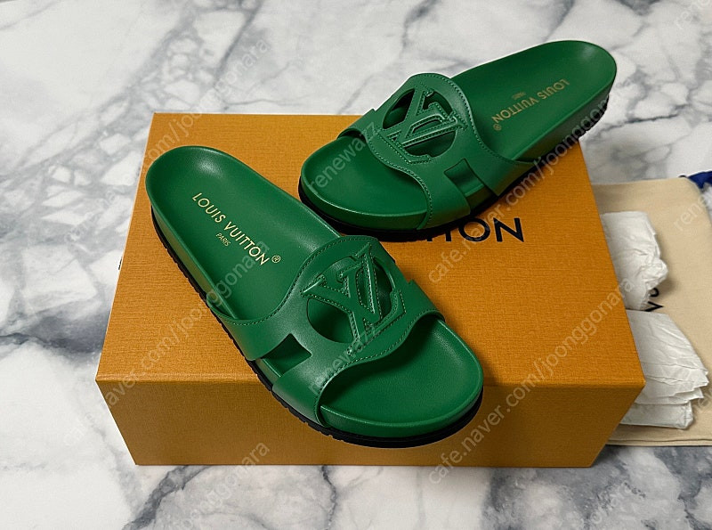 [37] 루이비통 이솔라 플랫 슬리퍼 새상품 이미지