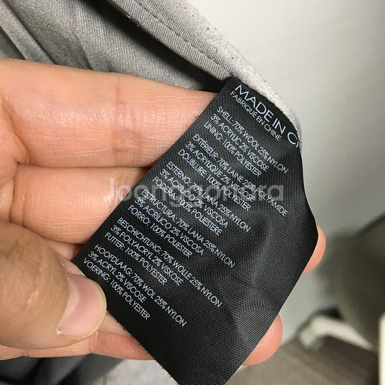 클럽모나코 여성 체크 울 코트 S / 랑방 마인 오브제 타임 럭키슈에뜨 산드로 마쥬 오르 시에 시스템--4