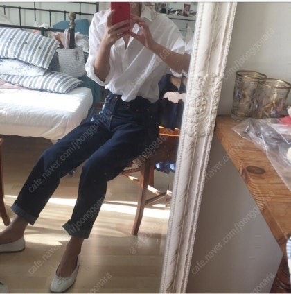 모네마켓 베지터블 탐 인디고 데님 S사이즈 이미지