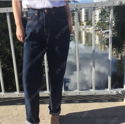 모네마켓 베지터블 탐 인디고 데님 S사이즈 이미지