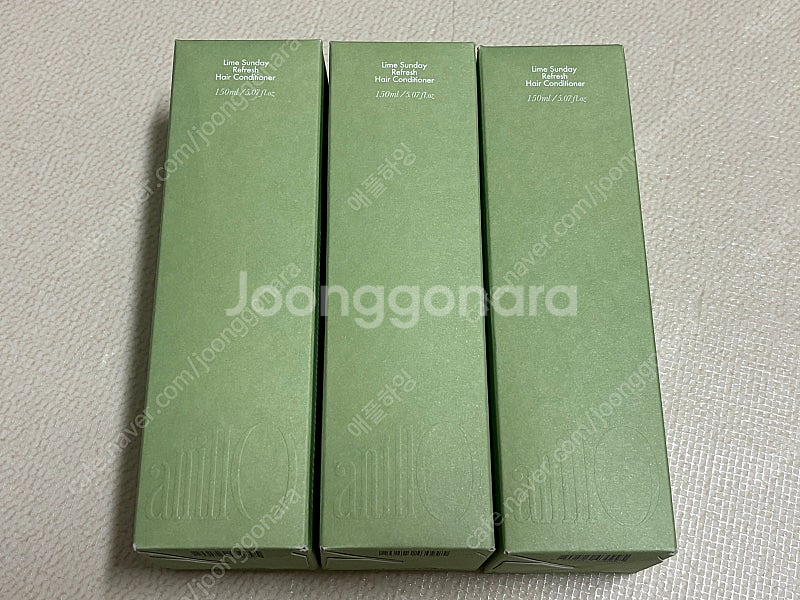 아닐로 라임썬데이 리프레시 헤어 컨디셔너 3개 일괄--0