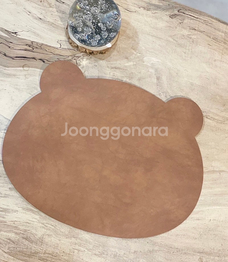 LIND DNA 린드디앤에이 곰돌이 식탁매트 (새상품)--0