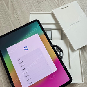 아이패드 프로11 M4 블랙 와이파이256GB