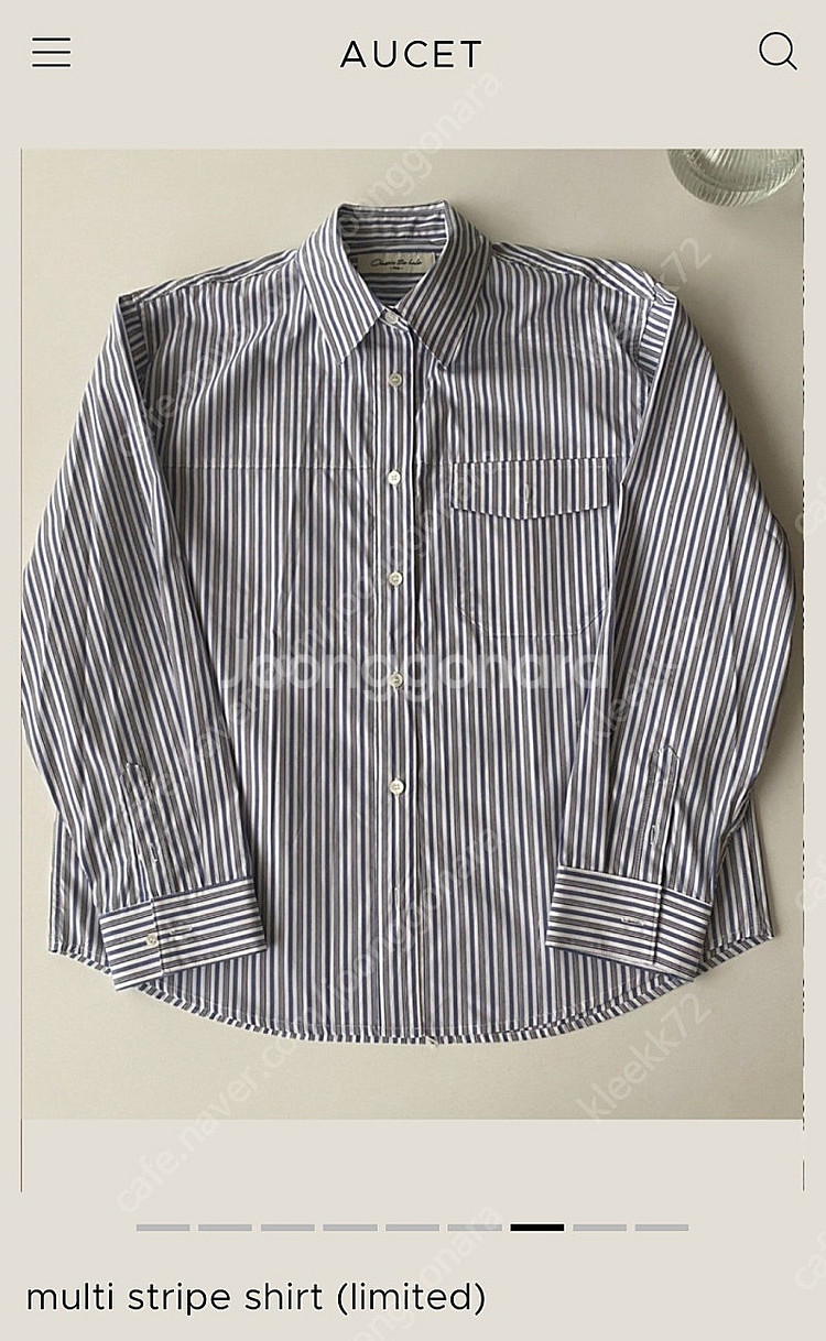 (새상품,limited)Aucet 어씻 멀티 스트라이프...--3