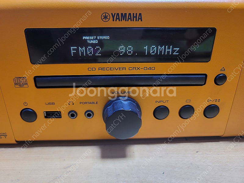 야마하 CRX-040 CD 리시버--3