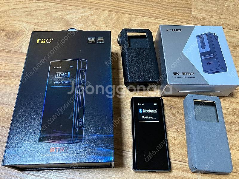 Fiio BTR7 블루투스 DAC - 정품 가죽케이스 ...--0