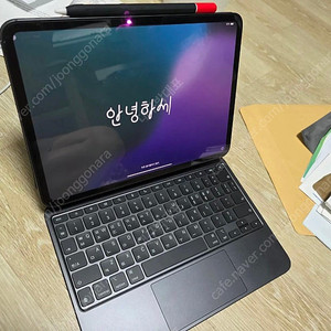 대구 아이패드 프로11M4스페이스 블랙 256 셀룰러 매직키보드 , 애플펜슬 세트 애케플