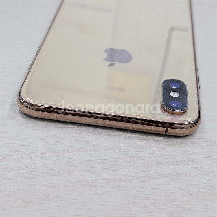 아이폰XS MAX 골드색상 64용량 무잔상 깨끗한단말기 S급 28만 판매해요--7