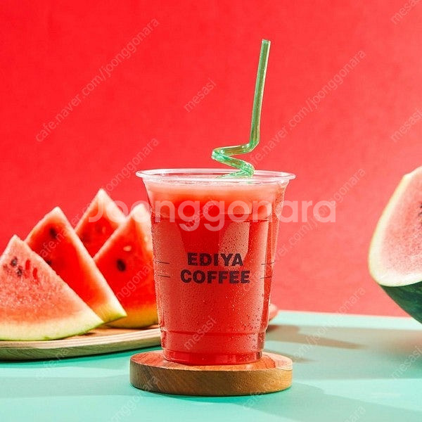 이디야 생과일 수박주스(L)--0