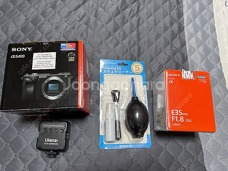 소니 미러리스 a6400 카메라 + 렌즈(SEL35F1...--0