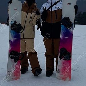 2324 OVYO ONYX 3LAYER 스노우 보드복 세트