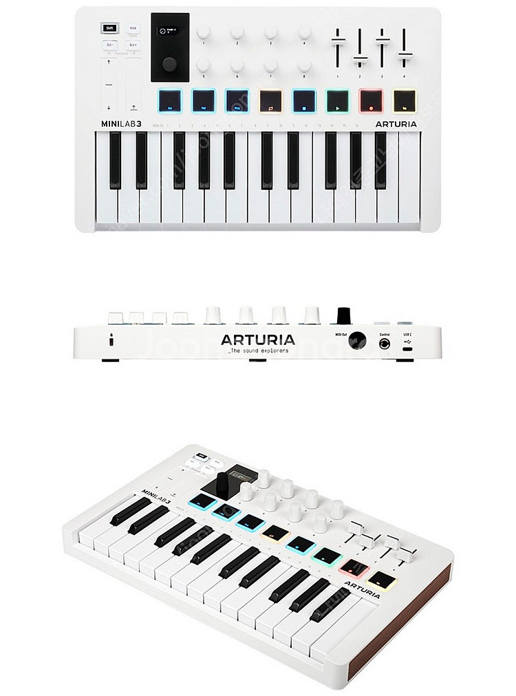 Arturia MiniLab 3 미디 컨트롤러 새제품--0