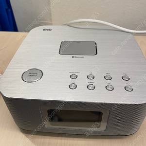 [브리츠] 상태 좋은 블루투스 라디오 시계 알람 스피커 BZ-M4060 팔아요