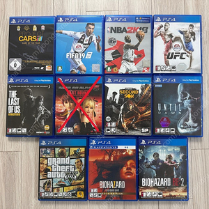 PS4 게임타이틀 판매합니다.