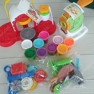 플레이도우 피자 국수 택포