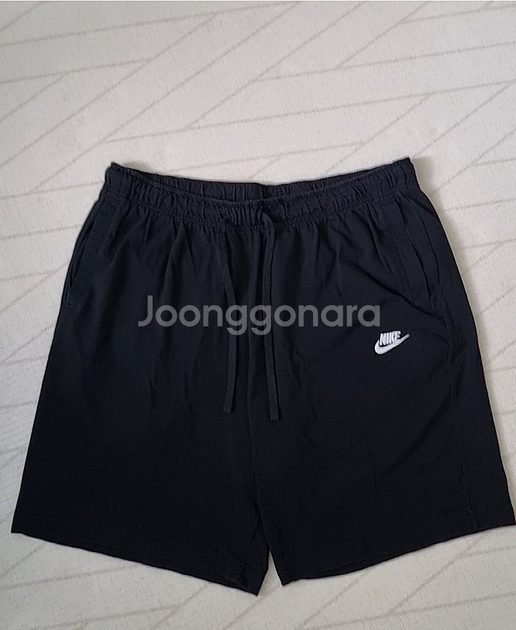 나이키 면반바지. 블랙. XXL--0