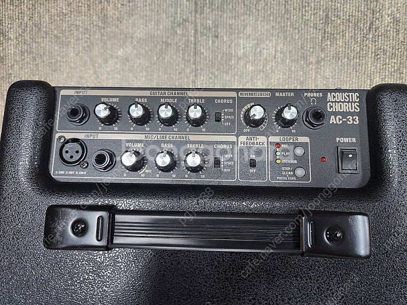 롤랜드AC33 앰프--2
