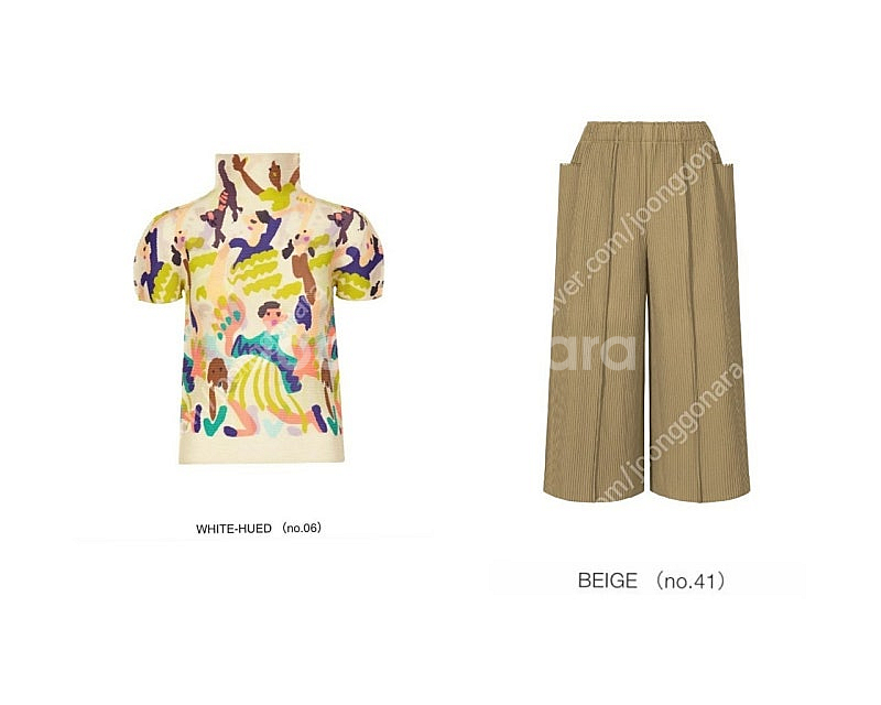 이세이미야케 미 댄스 탑 ,파인니트 팬츠--0