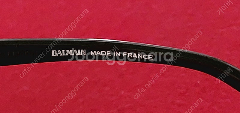 프랑스 명품 한정판 오리지널 발망 최고급 선글라스--4