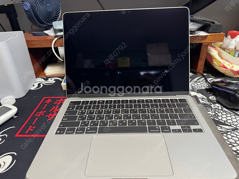 맥북에어 M4 13실버 16g 512g 팝니다. (애플...--8