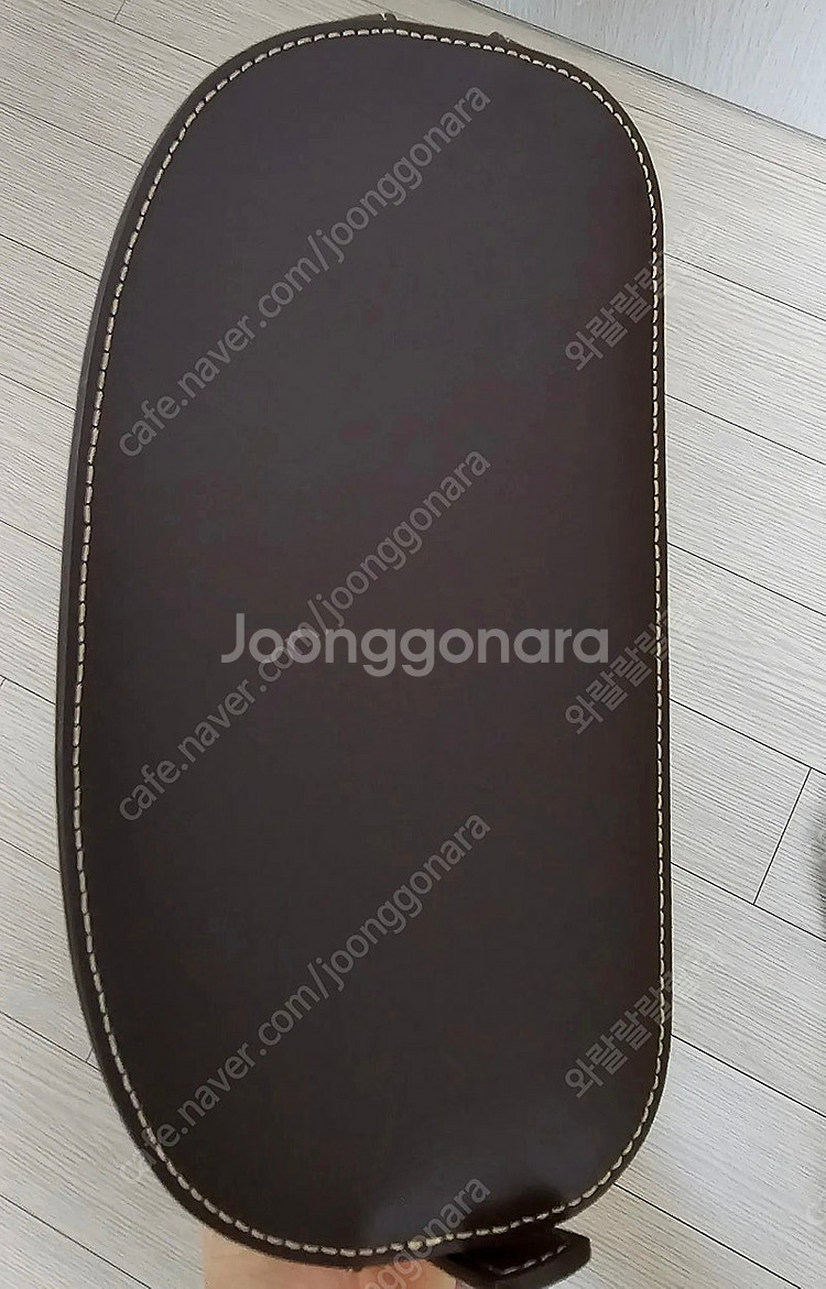 드메리엘 클래식 버킷백 미디움 초코브라운 새상품--7