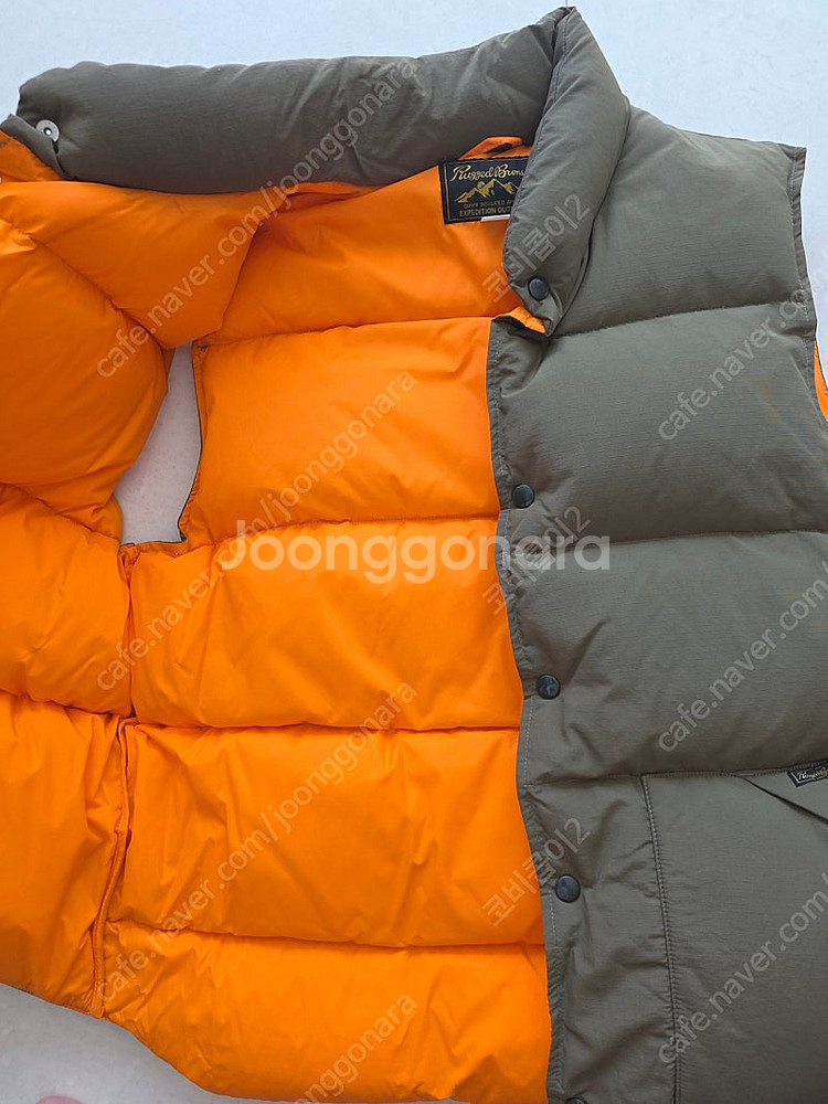 브론슨 패커블 덕다운 패딩조끼 XL--2